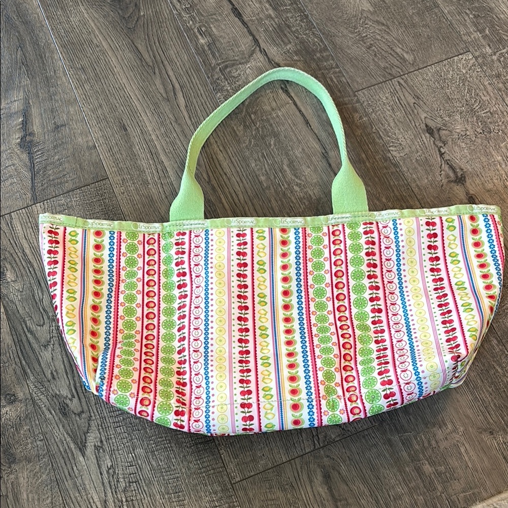 LeSportSac Striped Tote Bag